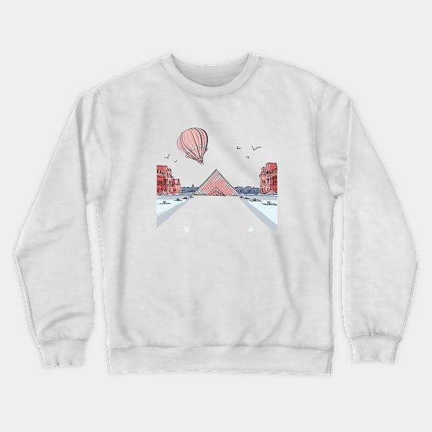 french architecture Crewneck Sweatshirt by rizkynazar